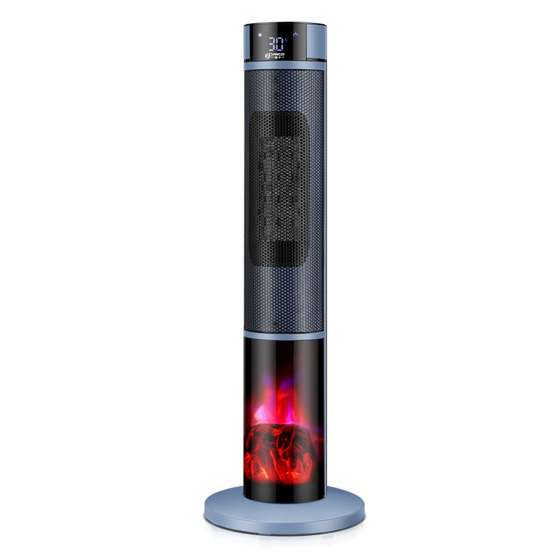 [1 Sekunde schnelles Aufheizen] Dreistufig einstellbare, großflächige 3D-Flammen-Raumheizung