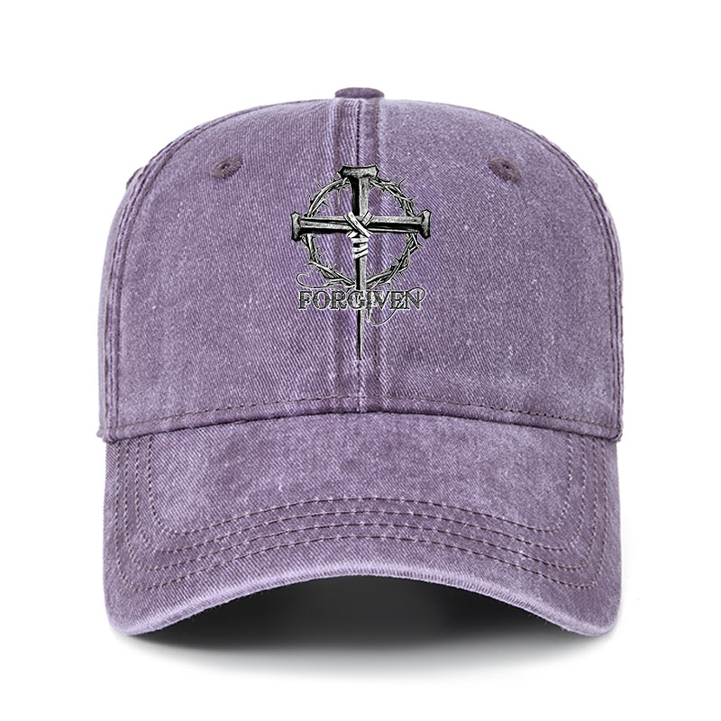 Heritage Washed Cap - Cross Forgiven
