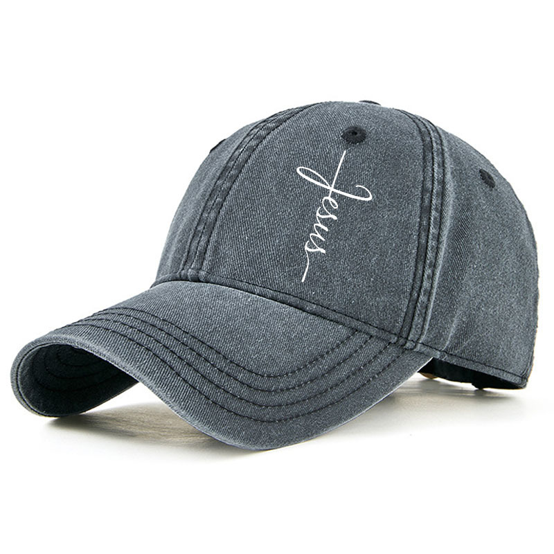 Heritage Washed Cap - Jesus Cross