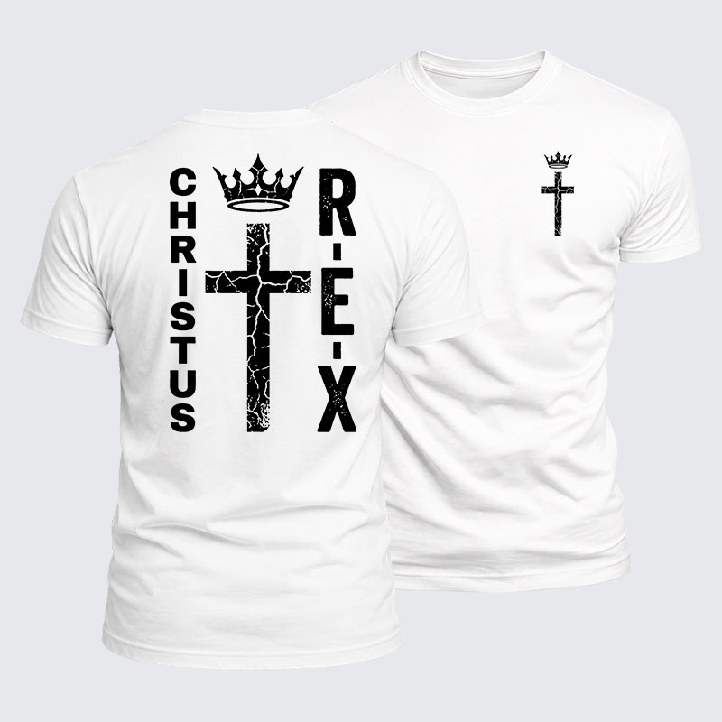 Luxe Mercerized Cotton Tee - Ave Christus Rex
