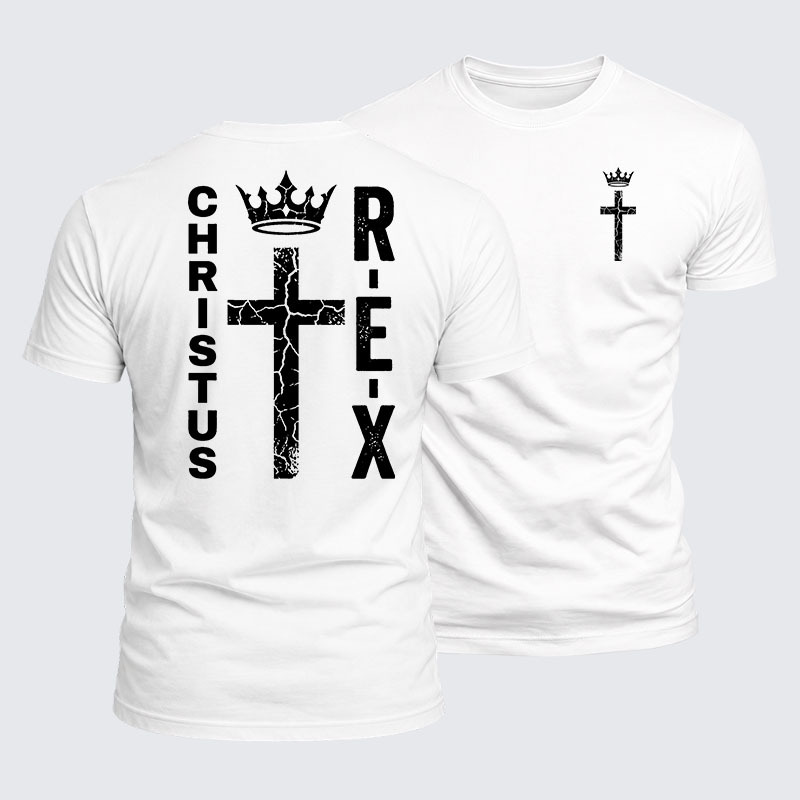 Luxe Mercerized Cotton Tee - Ave Christus Rex