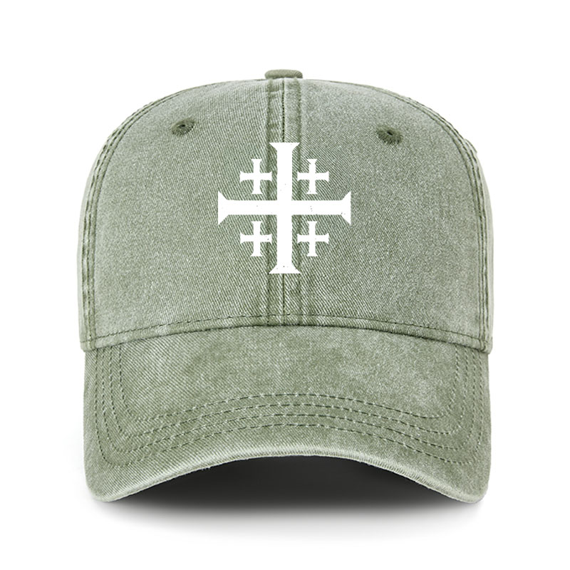 Heritage Washed Cap - Deus Vult