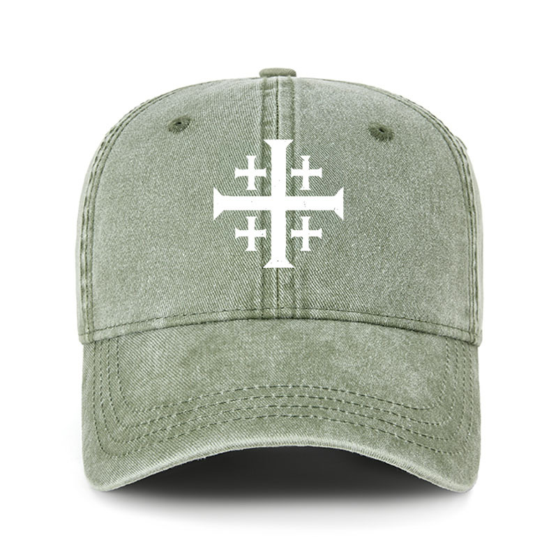 Heritage Washed Cap - Deus Vult