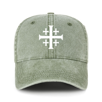 Heritage Washed Cap - Deus Vult