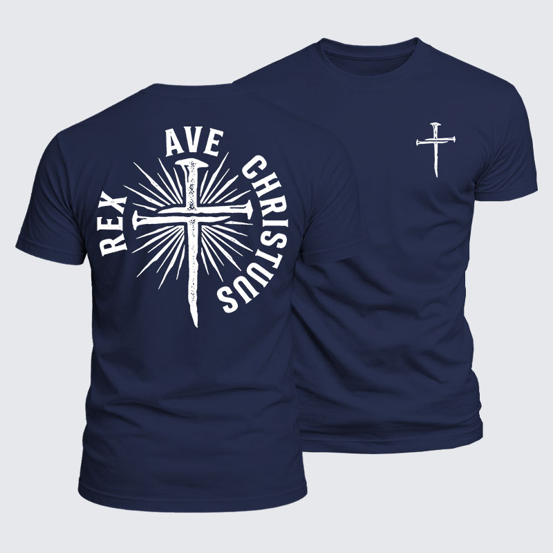 Luxe Mercerized Cotton Tee - Ave Christus Rex