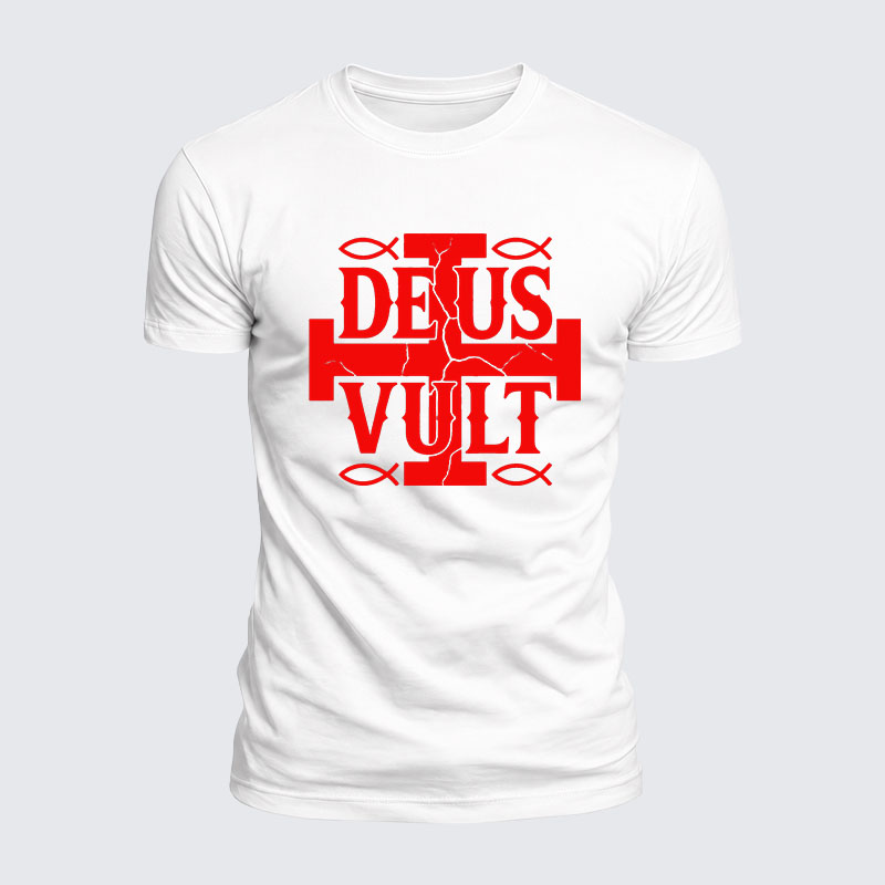 [Copy]Luxe Mercerized Cotton Tee - Deus Vult 