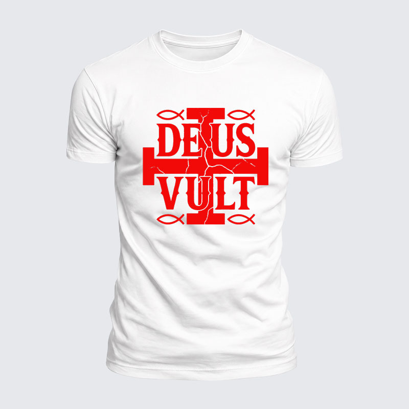 [Copy]Luxe Mercerized Cotton Tee - Deus Vult 