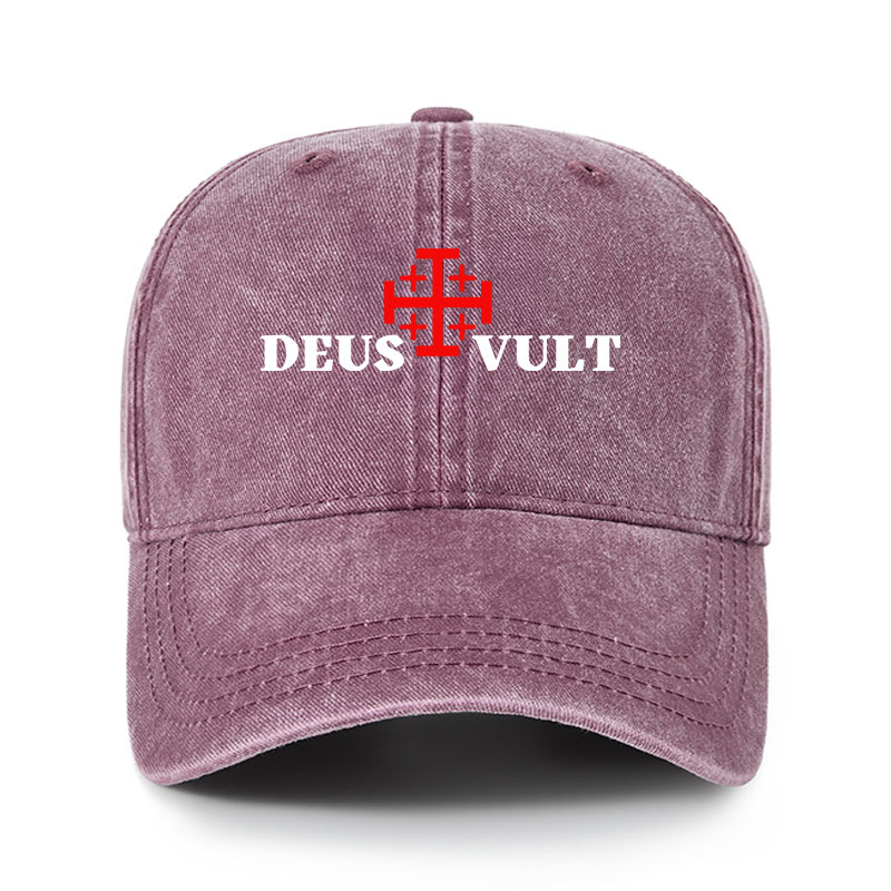 Heritage Washed Cap - Deus Vult