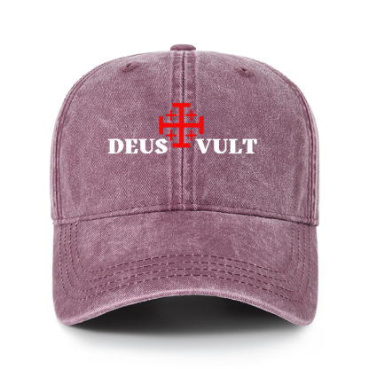 Heritage Washed Cap - Deus Vult