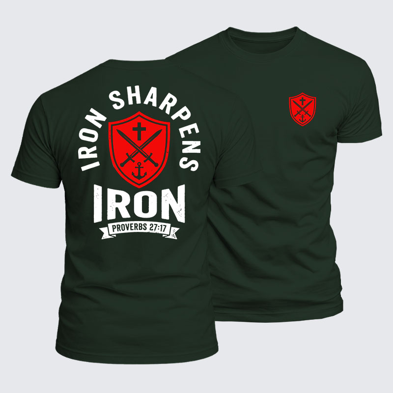 Luxe Mercerized Cotton Tee - Iron Sharpens Iron