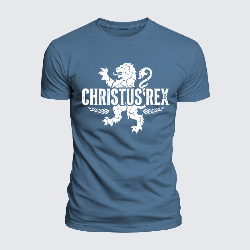 Luxe Mercerized Cotton Tee - Ave Christus Rex