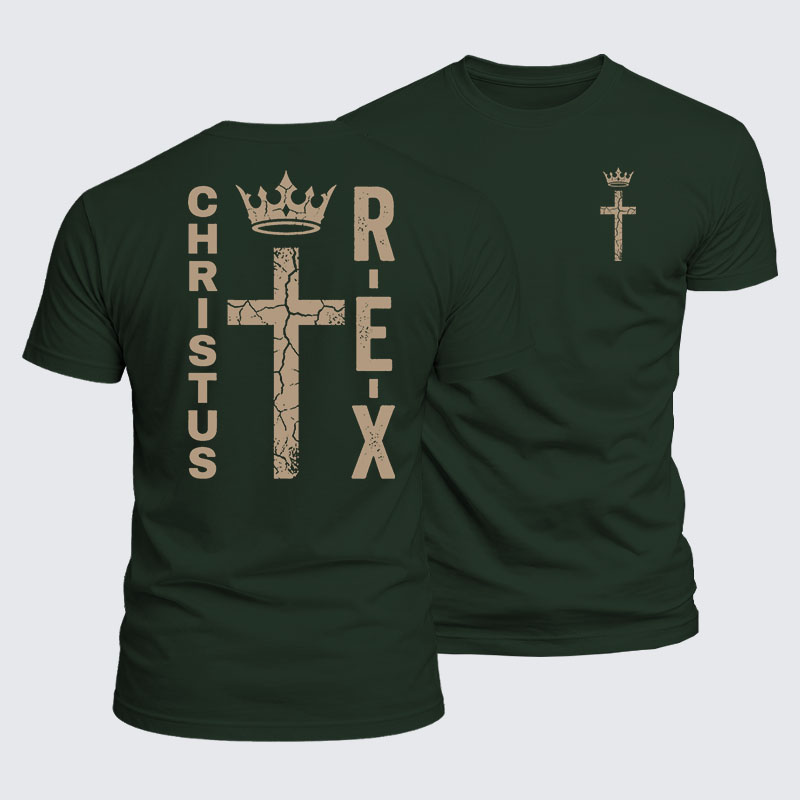 Luxe Mercerized Cotton Tee - Ave Christus Rex