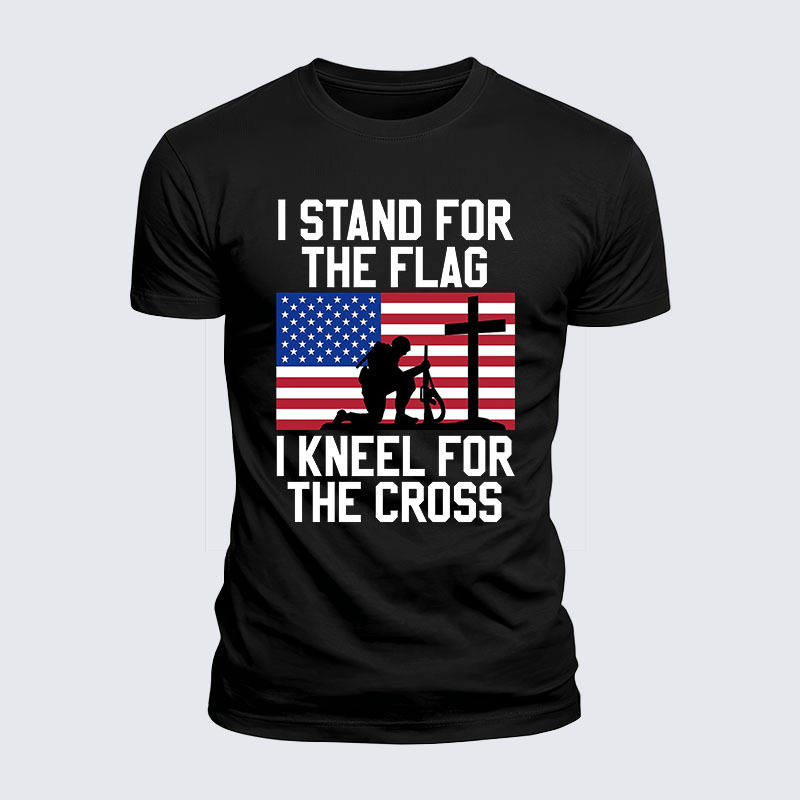Man Of God Husband Dad Jesus God Christian Cotton T-Shirt