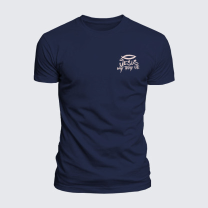 Luxe Mercerized Cotton Tee - Jesus Way Truth Life