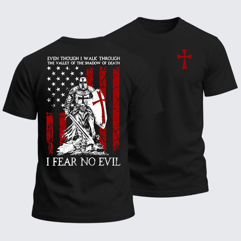 Man Of God Husband Dad Jesus God Christian Cotton T-Shirt