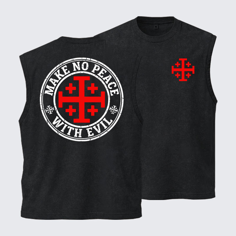 [Copy]Of Course I Talk To God Who Else Can I Trust Christian Washed Tank