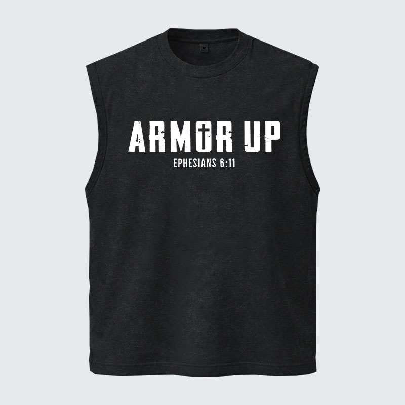 Washed Tank Top - Armor Up