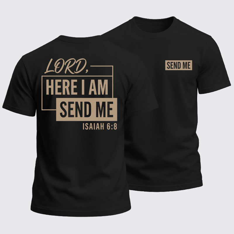 Heavyweight Cotton Tee - Send Me