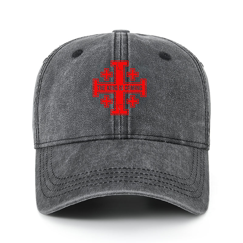 Heritage Washed Cap - Jerusalem Cross