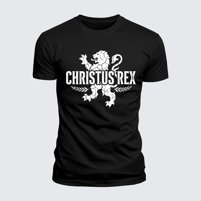 Luxe Mercerized Cotton Tee - Ave Christus Rex