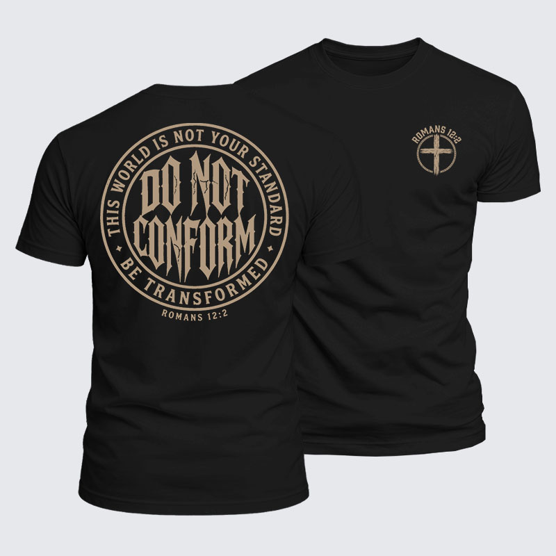 Luxe Mercerized Cotton Tee - Do Not Conform