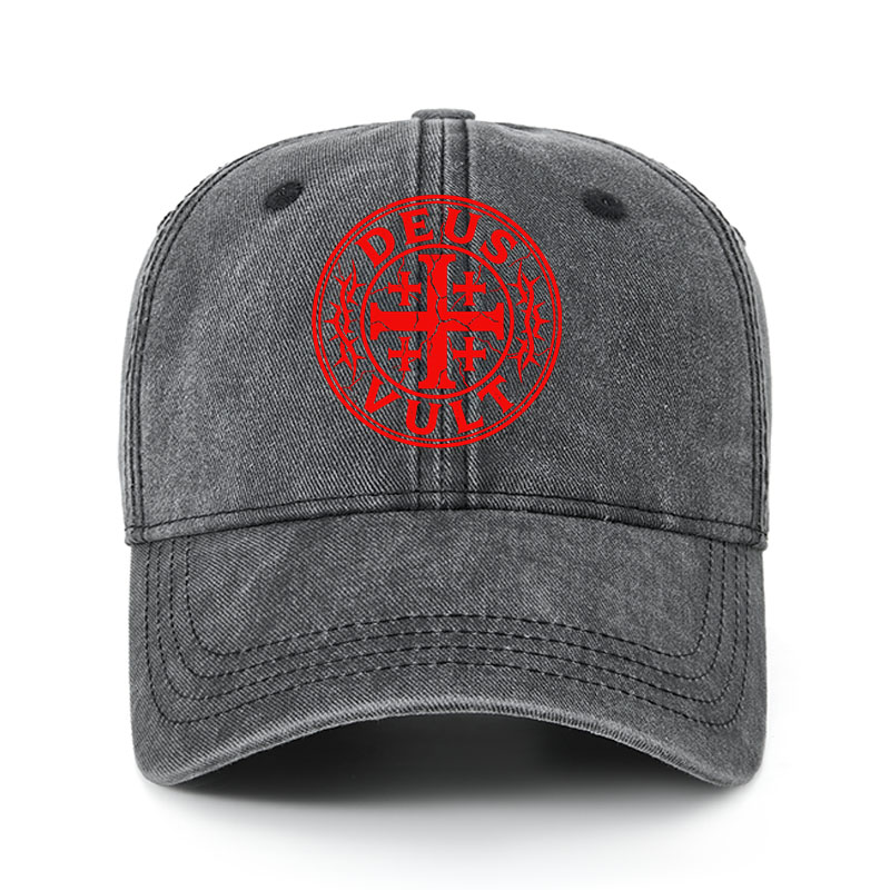 Heritage Washed Cap - Deus Vult
