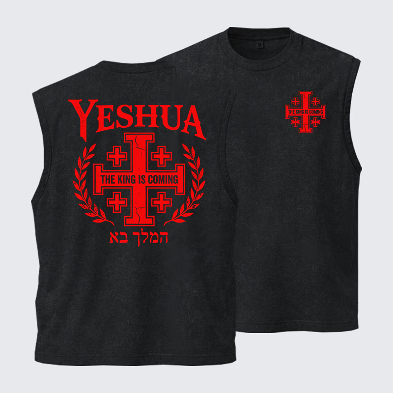 Washed Tank Top - Blessed Cross