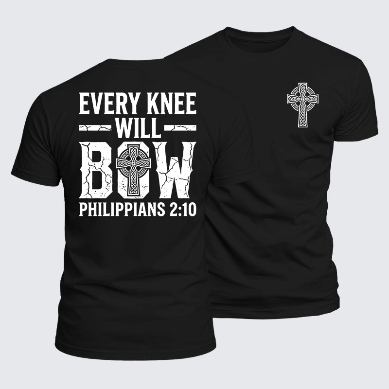 Man Of God Husband Dad Jesus God Christian Cotton T-Shirt