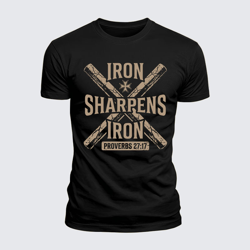 Luxe Mercerized Cotton Tee -  Iron Sharpens Iron