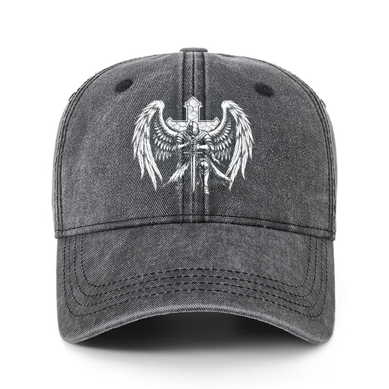 Heritage Washed Cap - Knight Templar Crusader
