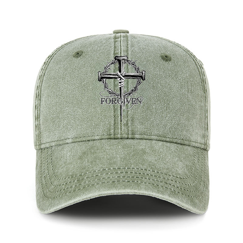 Heritage Washed Cap - Cross Forgiven