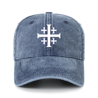 Heritage Washed Cap - Deus Vult