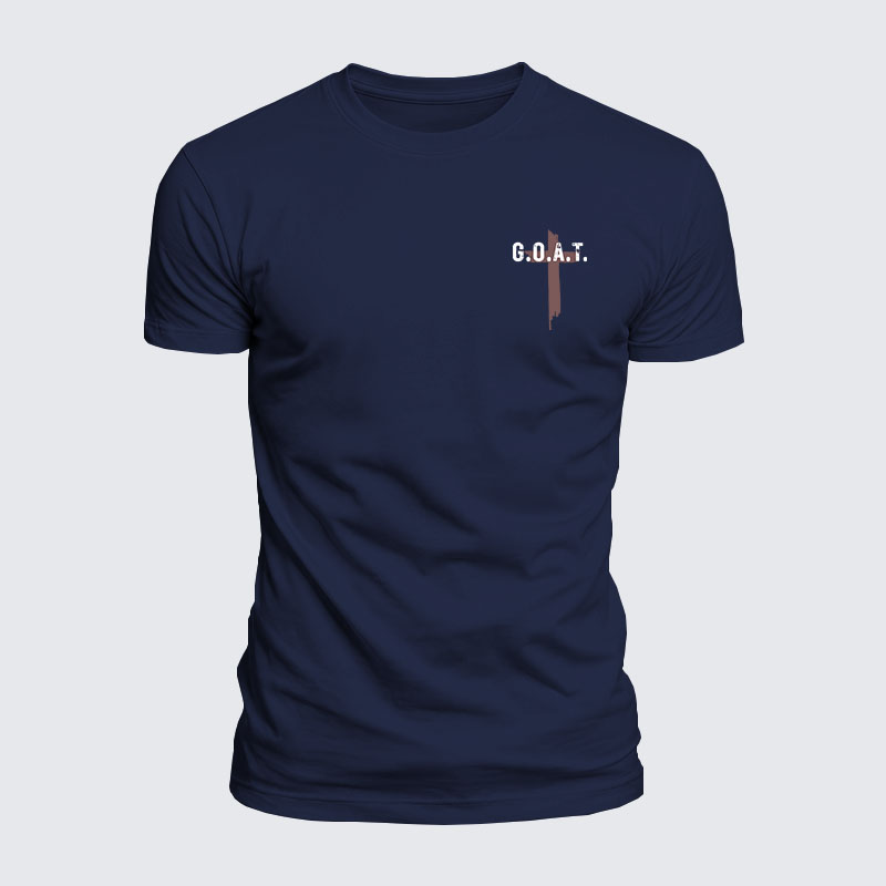 Luxe Mercerized Cotton Tee - Cross Lion