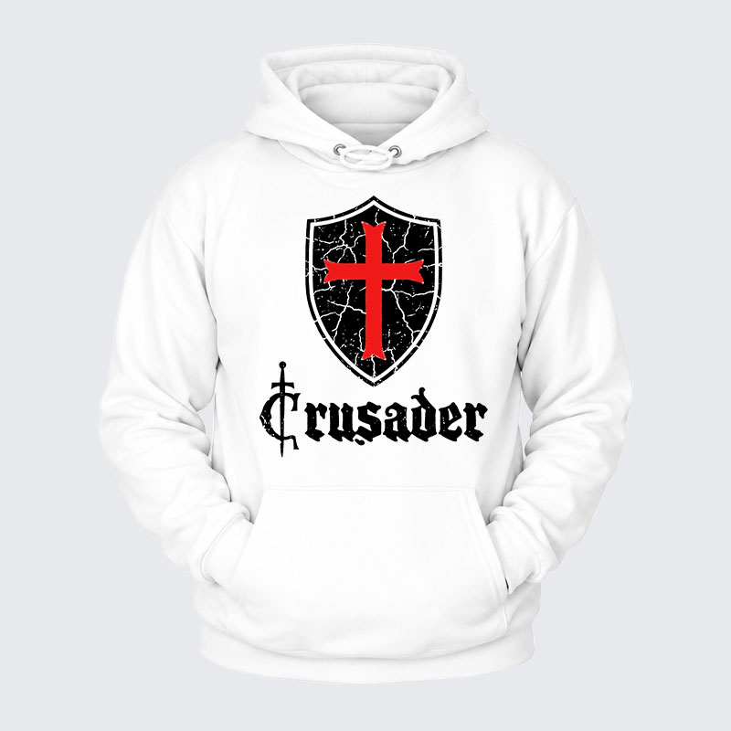Plush Fleece-Lined Hoodie - Crusader