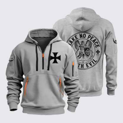 Zipper Hoodies - Make No Peace With Evil