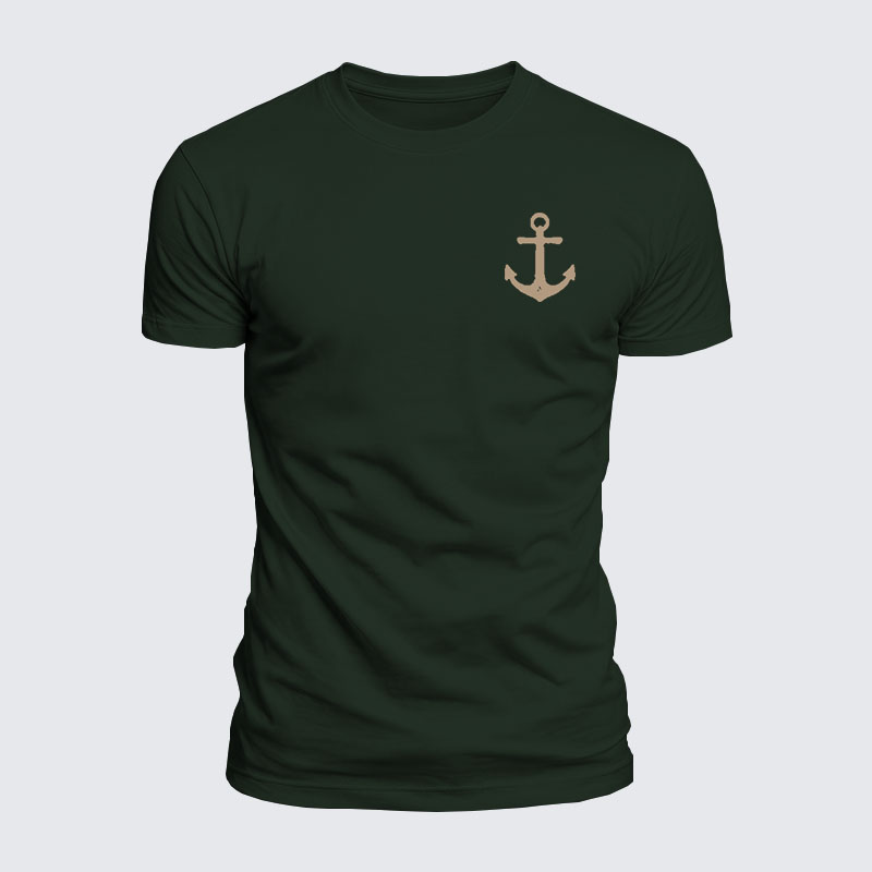 Luxe Mercerized Cotton Tee - Cross