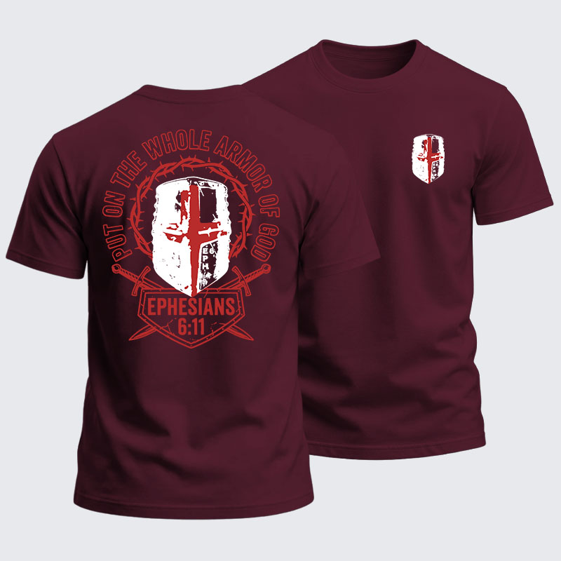 Heavyweight Cotton Tee - Armor Of God