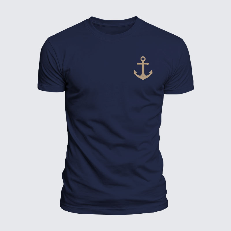 Luxe Mercerized Cotton Tee - Cross