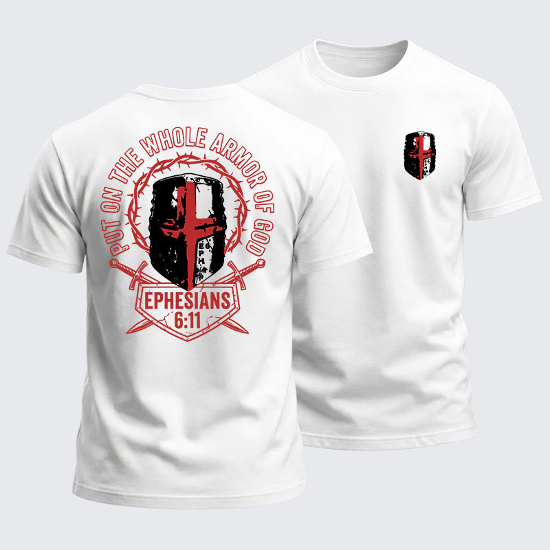 Heavyweight Cotton Tee - Armor Of God
