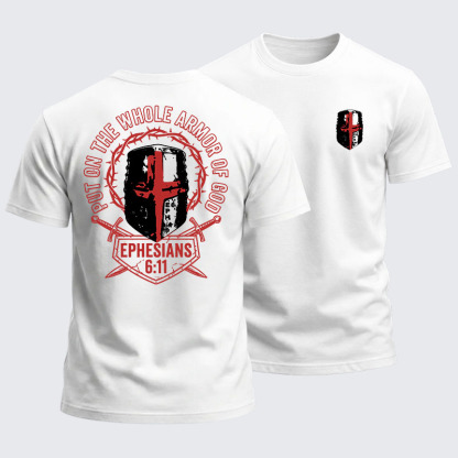 Heavyweight Cotton Tee - Armor Of God