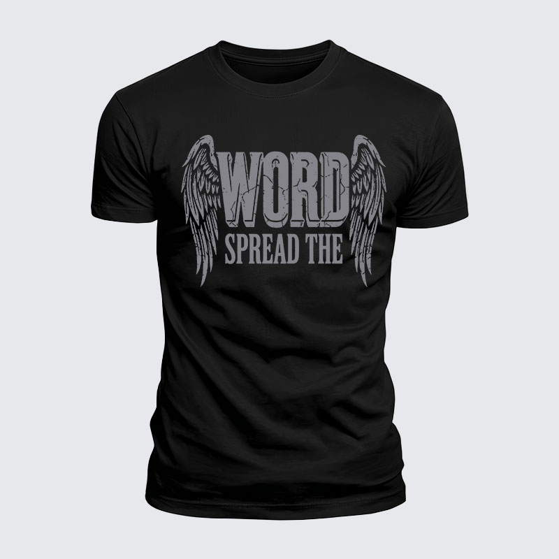 Luxe Mercerized Cotton Tee - Spread The Word