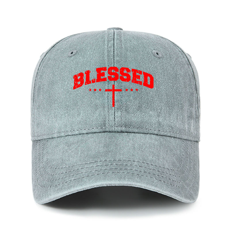 Heritage Washed Cap - Blessed Cross