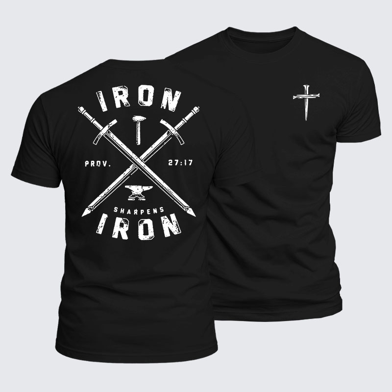 Luxe Mercerized Cotton Tee - Iron Sharpens Iron