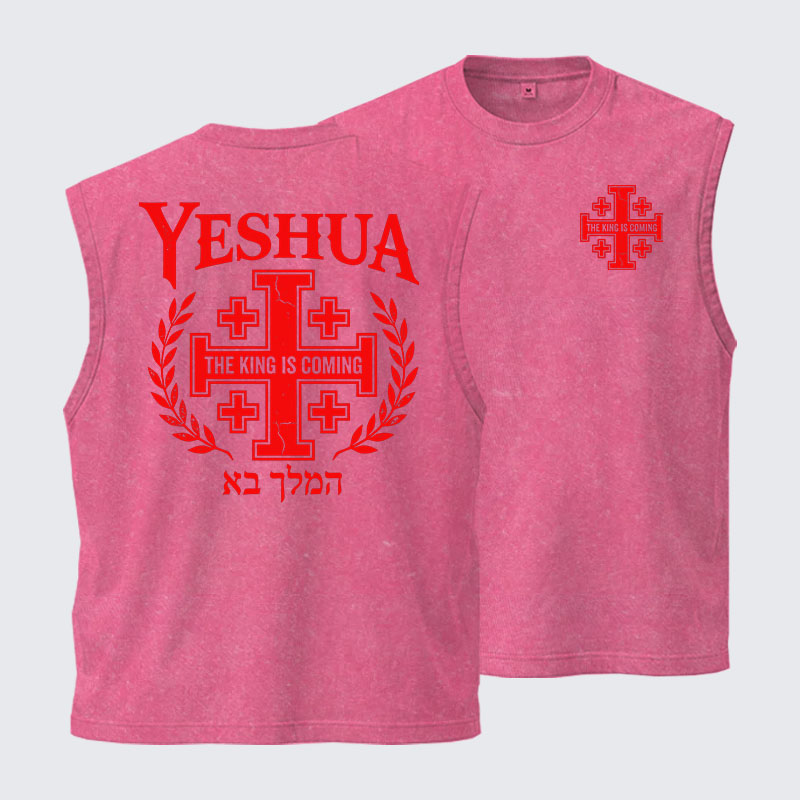 Washed Tank Top - Blessed Cross