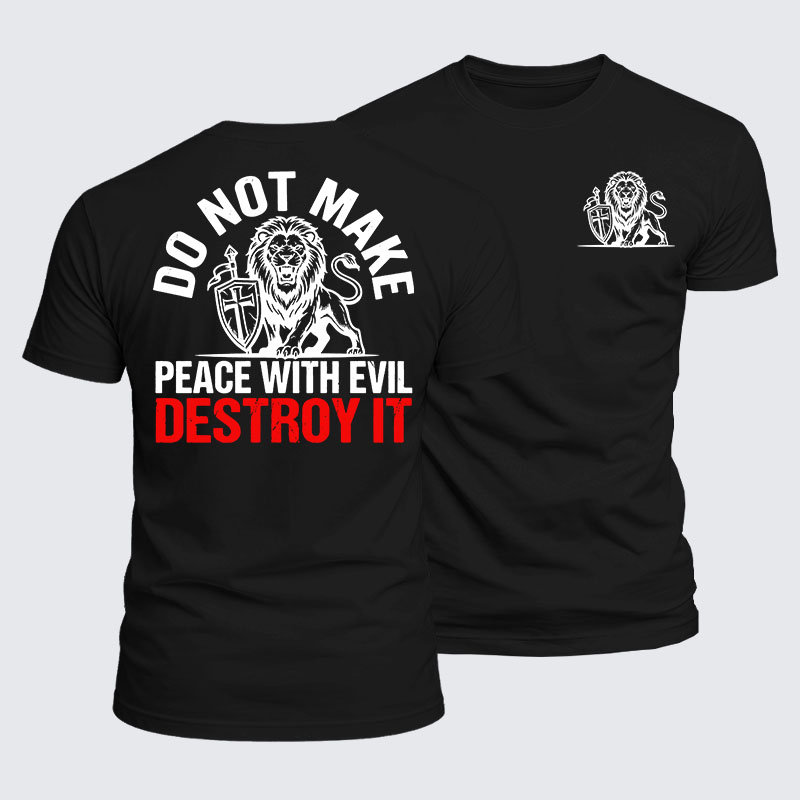 Man Of God Husband Dad Jesus God Christian Cotton T-Shirt