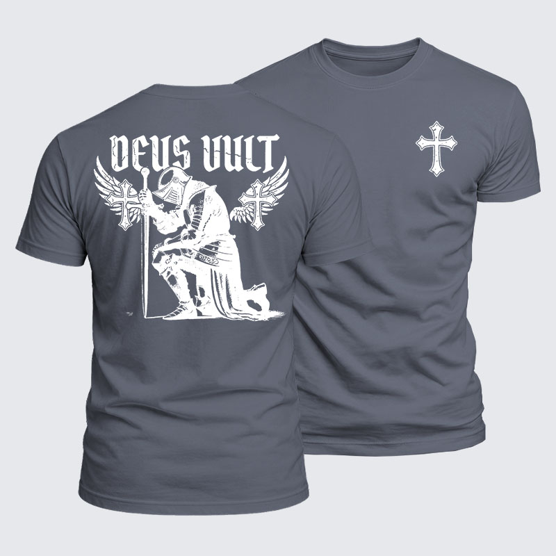 [Copy]Luxe Mercerized Cotton Tee - Deus Vult