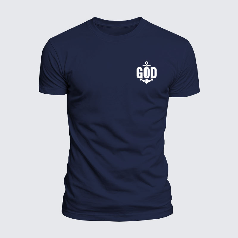 Luxe Mercerized Cotton Tee - God Faith