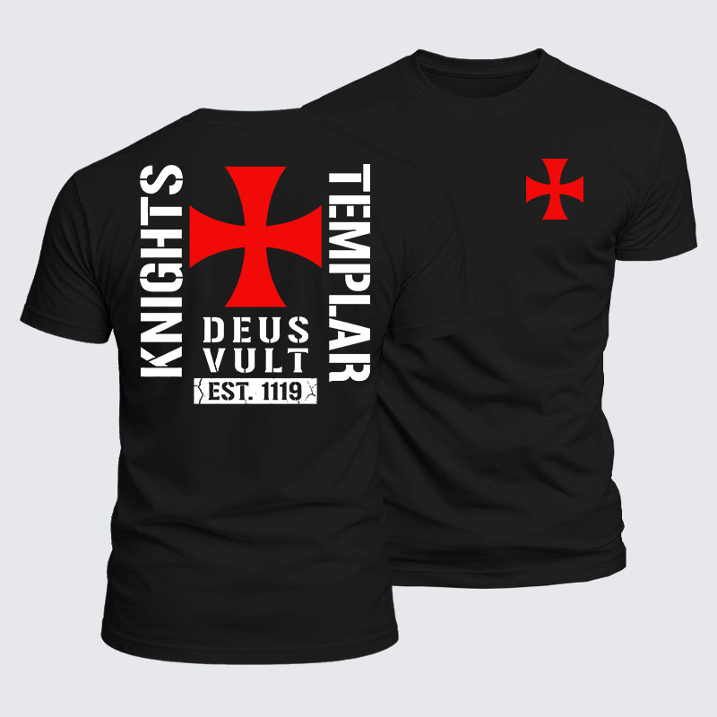 Man Of God Husband Dad Jesus God Christian Cotton T-Shirt