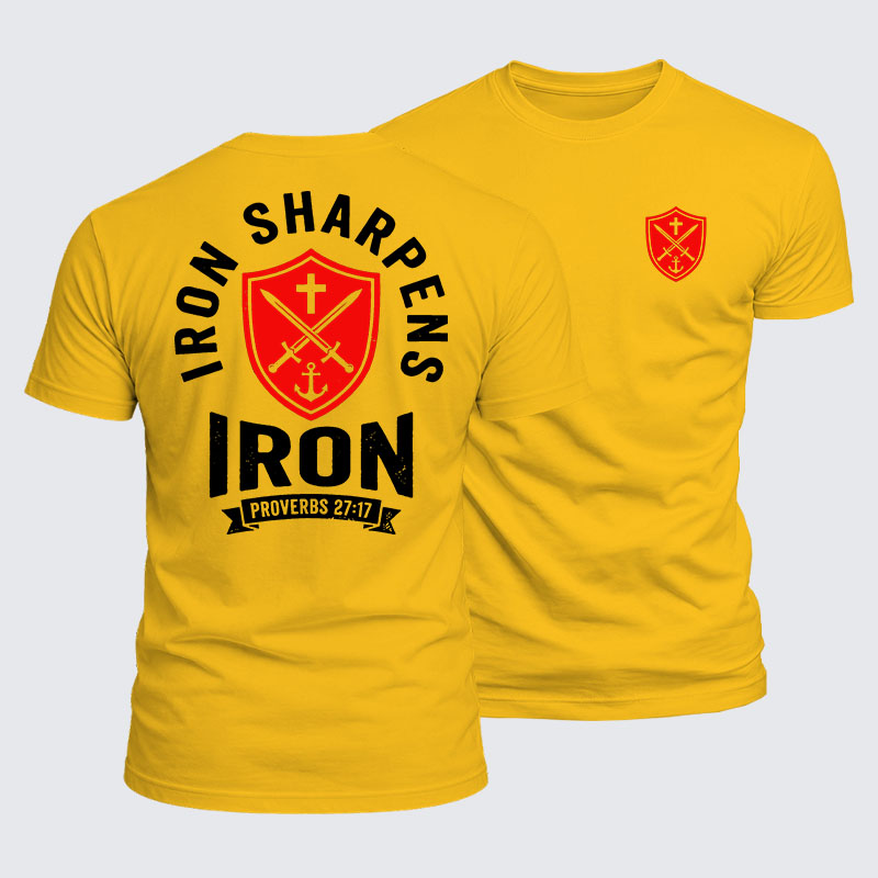 Luxe Mercerized Cotton Tee - Iron Sharpens Iron