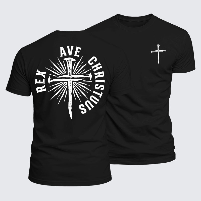 Luxe Mercerized Cotton Tee - Ave Christus Rex